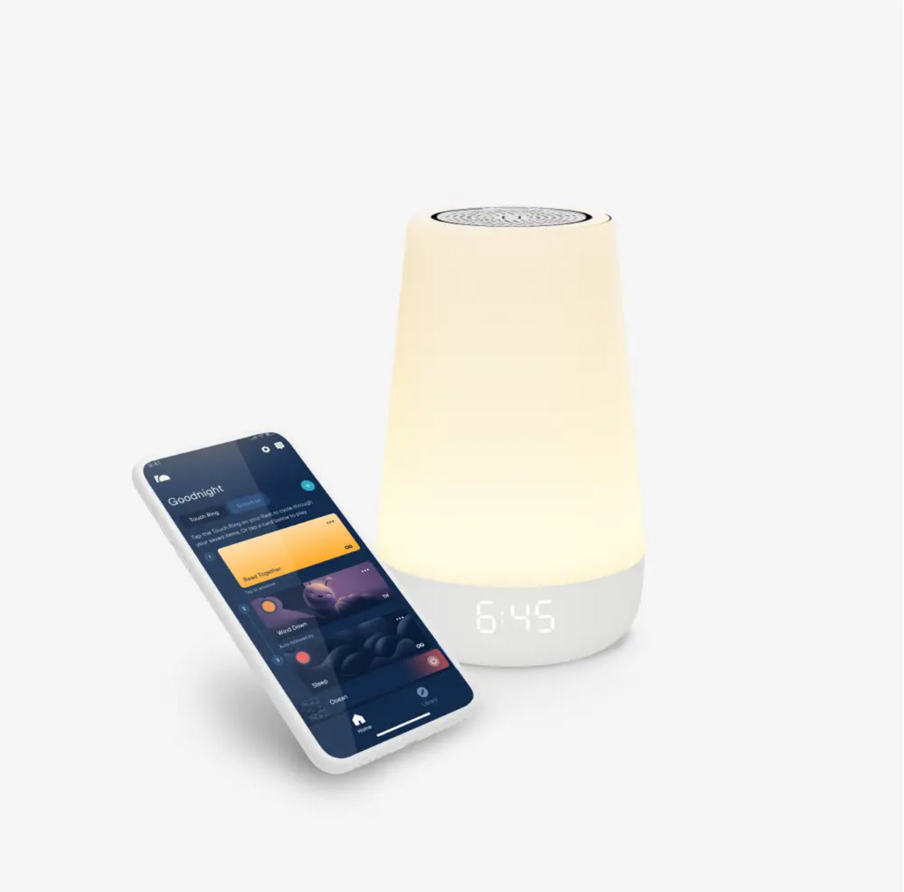 Hatch Rest sound machine rental with soft nightlight