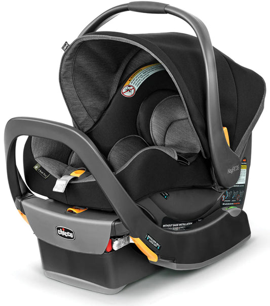 Chicco KeyFit 35 ClearTex infant car seat rental with base – sanitized and delivered